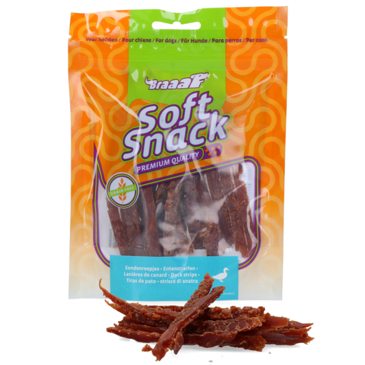 Braaaf - Reepjes Eend - Hondensnack - 85g