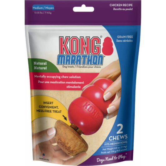 Kong - Marathon - Snacks - Kip - 2 stuks