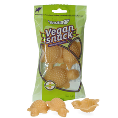 Braaaf - Turtle Small 3 stuks Naturel - Vegan Hondensnack - 170g