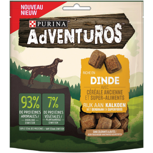 Adventuros - Kalkoensmaak - Hondensnacks - 90g