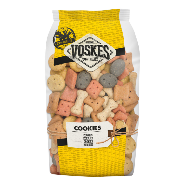 Voskes - Engelse Koekjes - Hondensnacks - 750g