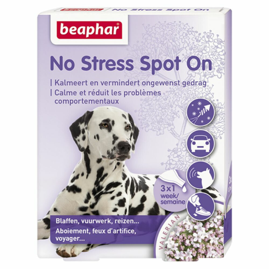 Beaphar - No Stress Spot-On Hond - 3 pipetten