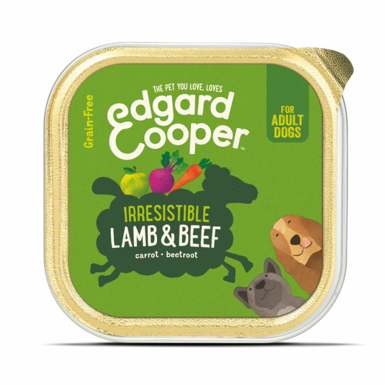 Edgard &amp; Cooper - Tub - Fresh Meat - Lamb &amp; Beef - 150g