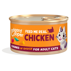 Edgard &amp; Cooper - Katzenfutter - Chunks in Sauce - Huhn - 85g