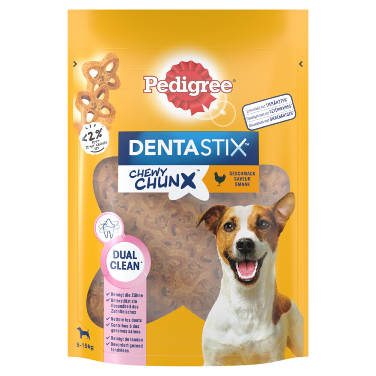 Pedigree - Dentastix Chewy Chunx Mini Kip - Hondensnacks - 68g