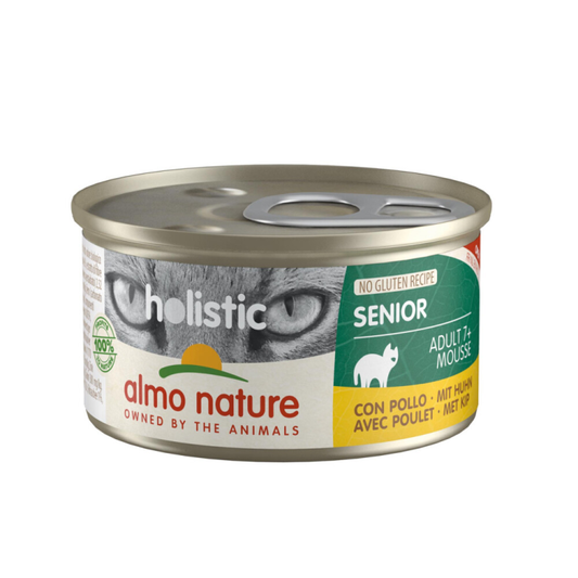 Almo Nature - Holistic - Senior - Cat food - Chicken - 85g