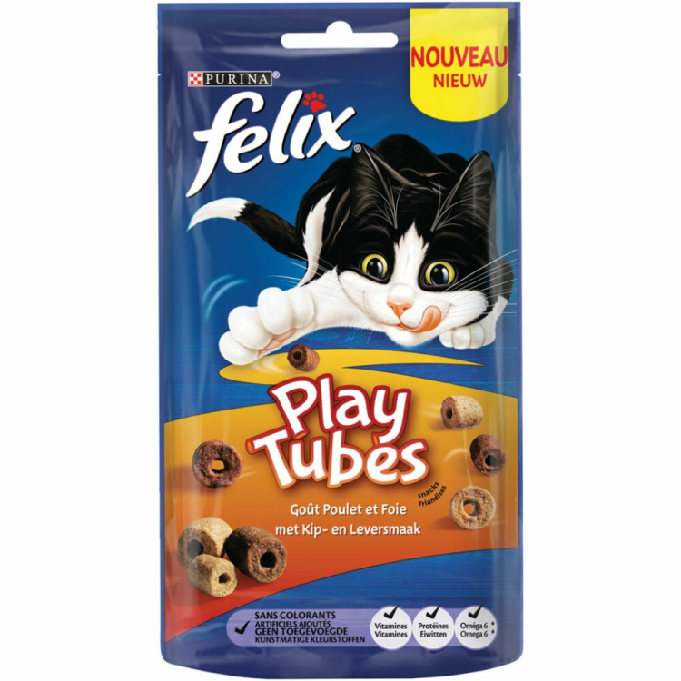 Felix - Play Tubes Chicken &amp; Liver - 50g