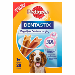 Pedigree - Dentastix Multipack Medium 10-25kg - Hondensnacks - 28 stuks