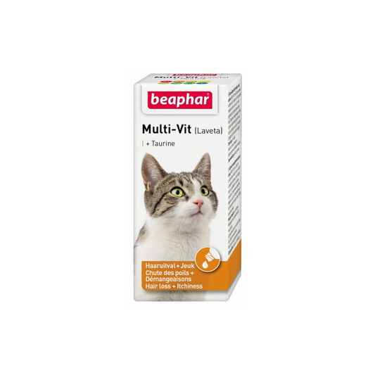 Beaphar - Multi-Vit met Taurine - Kat - 20ml