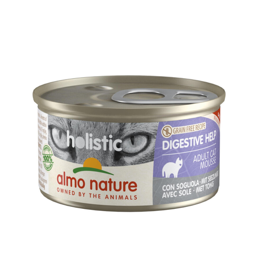 Almo Nature - Holistic - Digestive Help - Cat Food - Tongue - 85g