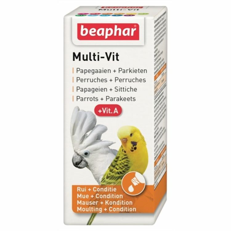 Beaphar - Bogena Multi-Vitamin Papagei - 50ml