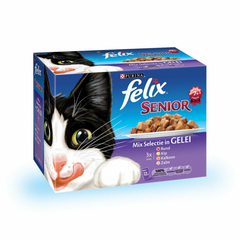 Felix - Senior Mix Selection in Jelly - 12x100g