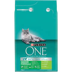 Purina One - Indoor Turkey - Cat Food - 3kg