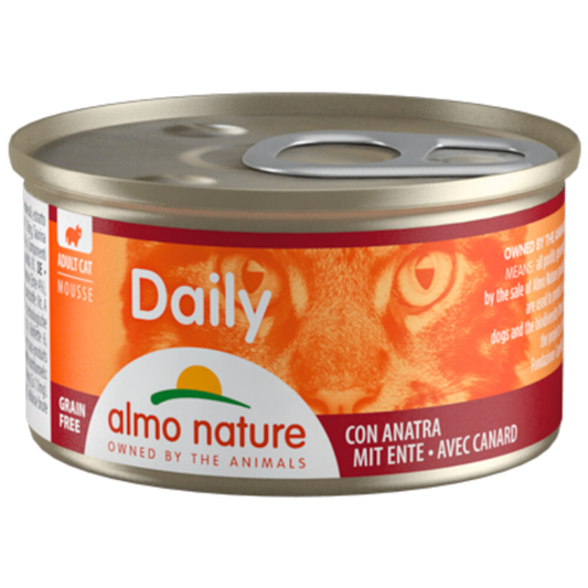 Almo Nature - Daily Mousse - Cat Food - Duck - 85g