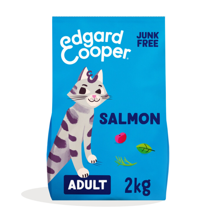 Edgard &amp; Cooper - Cat food - Dry food - Adult - Salmon - 2kg