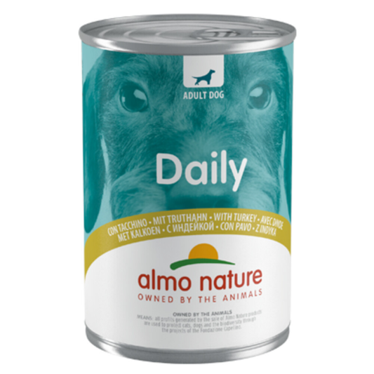 Almo Nature - Daily Hondenvoer - Kalkoen - 400g