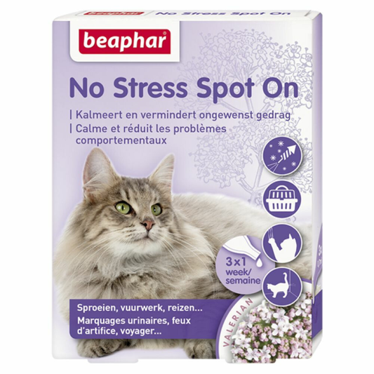 Beaphar - No Stress Spot-On Kat - 3 pipetten