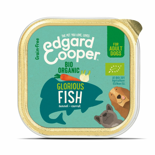 Edgard &amp; Cooper - Tub - Fresh Meat - Organic - Fish - 100g