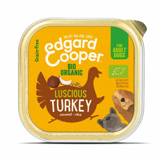 Edgard &amp; Cooper - Tub - Fresh Meat - Organic - Turkey - 100g