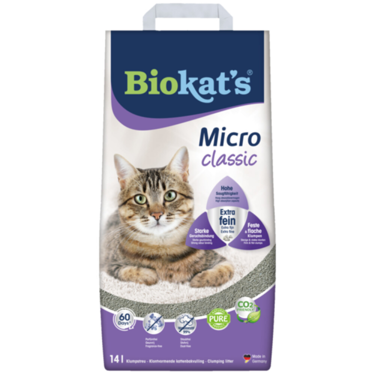 Biokat's - Micro Classic - Kattenbakvulling - 14L
