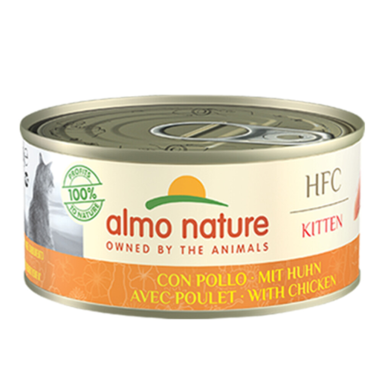 Almo Nature - HFC Kitten - Katzenfutter - Huhn - 150g