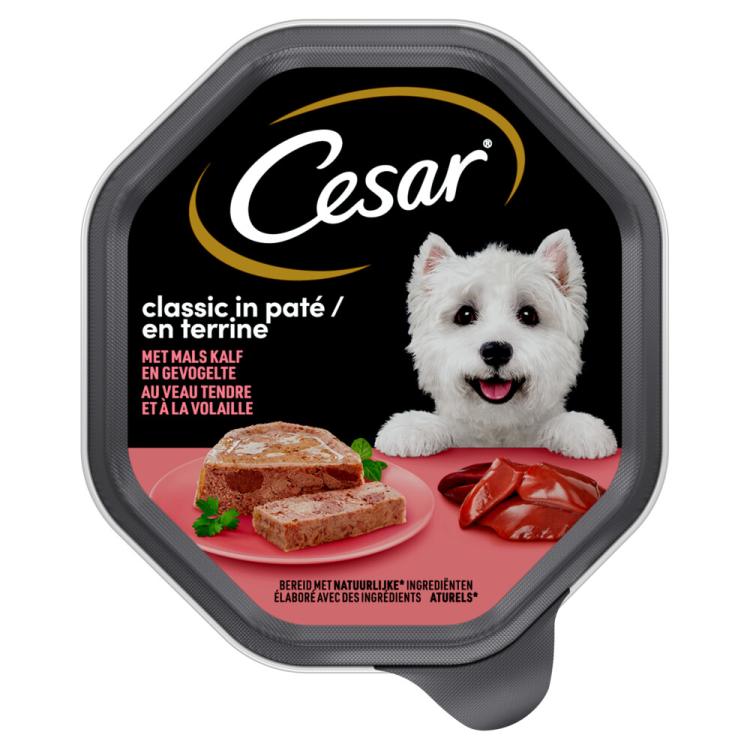 Cesar - Klassische Pate Kalb &amp; Geflügel -150g