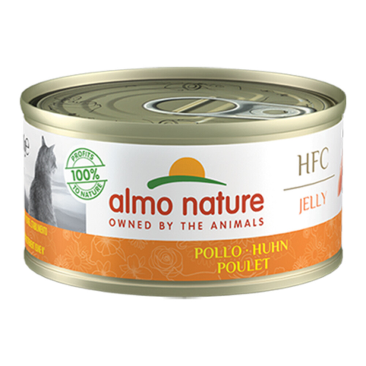 Almo Nature - HFC Jelly - Cat Food - Chicken - 70g