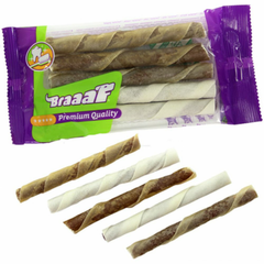 Braaaf - Twister Rolls - Hondensnack - 5 Stuks