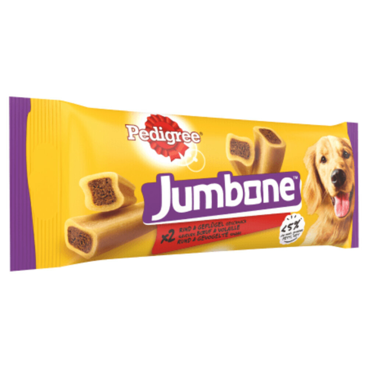 Pedigree - Jumbone Medium Beef &amp; Poultry - Dog Snacks - 180g