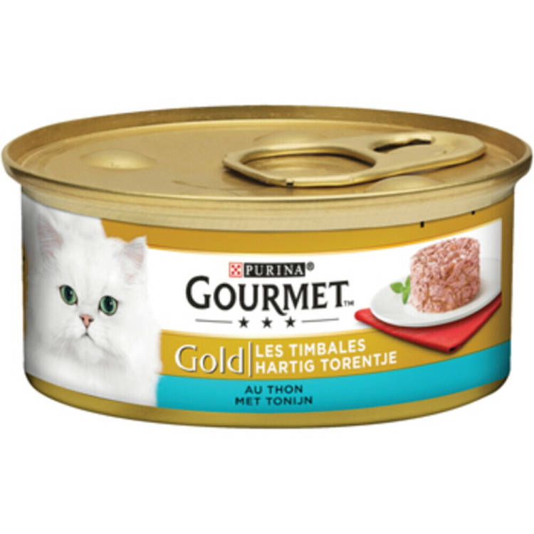 Gourmet - Gold Hearty Turret Thunfisch - Katzenfutter - 85g