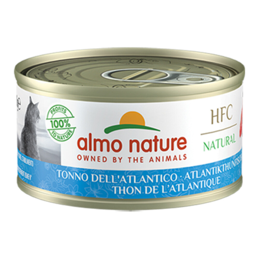 Almo Nature - HFC Natural - Kattenvoer - Atlantische Oceaan Tonijn - 70g