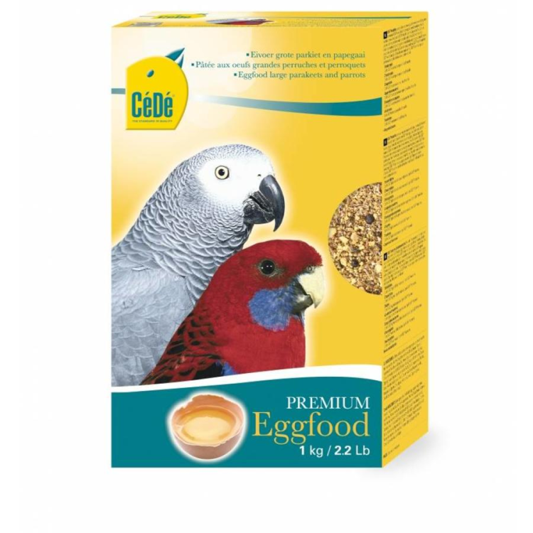 Cédé - Eivoer Grote Parkiet & Papegaai - Vogelvoer - 1kg