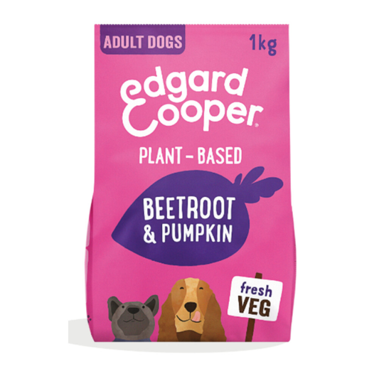 Edgard &amp; Cooper - Vegetable - Dog Food - Beetroot &amp; Pumpkin - 1 kg 