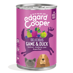 Edgard &amp; Cooper - Tin - Fresh Meat - Game &amp; Duck - 400g