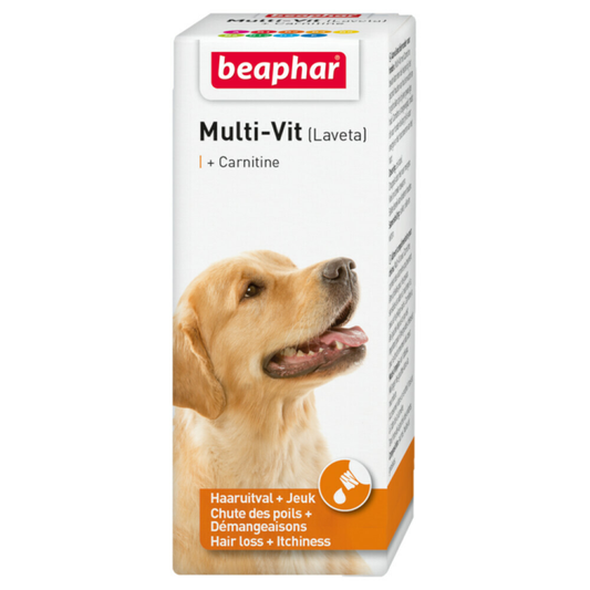 Beaphar - Multi-Vit met Carnitine - Hond - 20ml