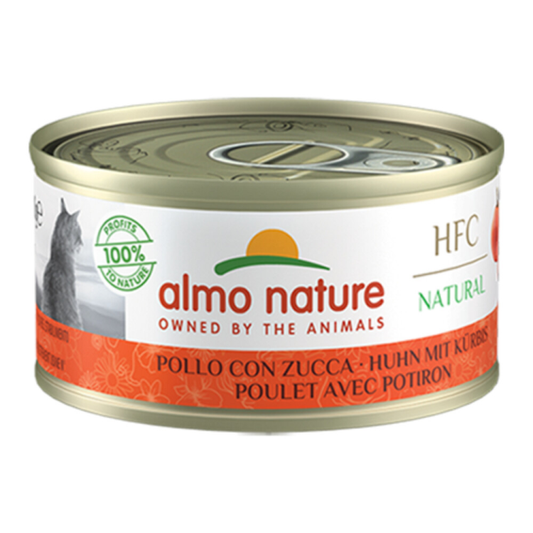 Almo Nature - HFC Natural - Cat Food Chicken &amp; Pumpkin - 70g