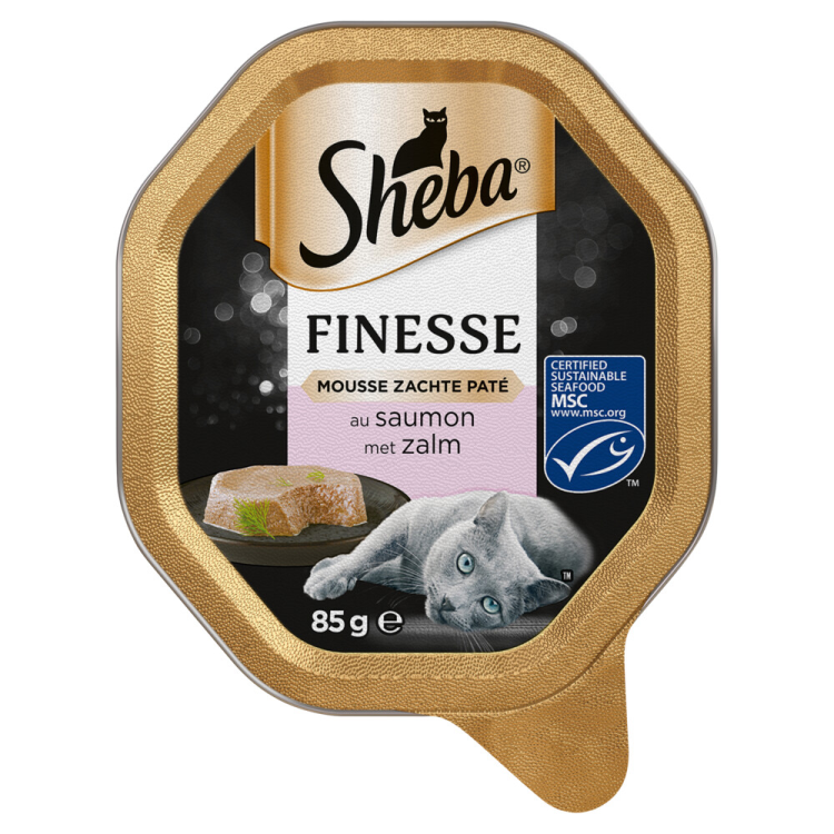 Sheba Finesse - Tub - Mousse - Salmon - 85g