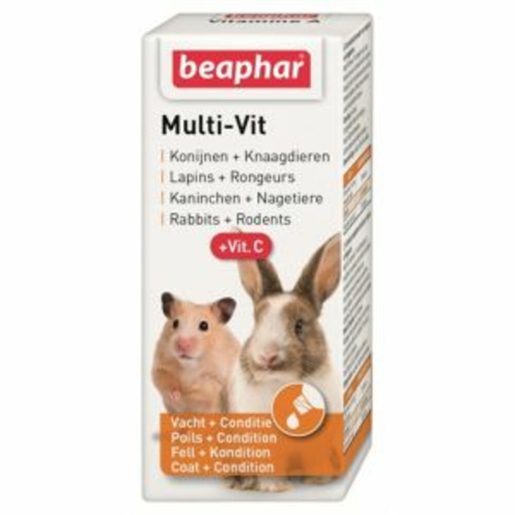 Beaphar - Bogena Multi-Vitamin Nager - 20ml