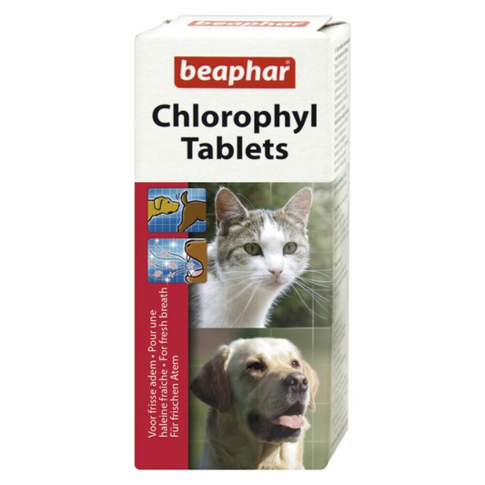 Beaphar - Chlorophyl Voor Kat & Hond - 30 Tabletten