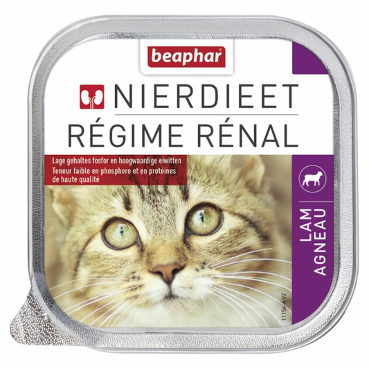 Beaphar - Nierdieet Kattenvoer - Lam - 100g