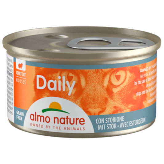 Almo Nature - Daily Mousse - Cat Food - Sturgeon - 85g