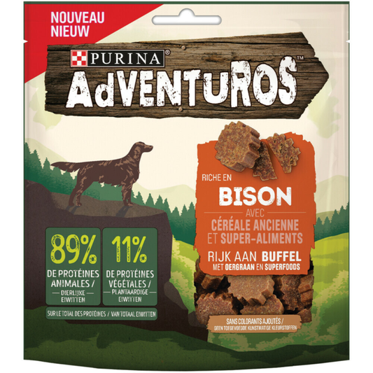 Adventuros - Buffelsmaak - Hondensnacks - 90g