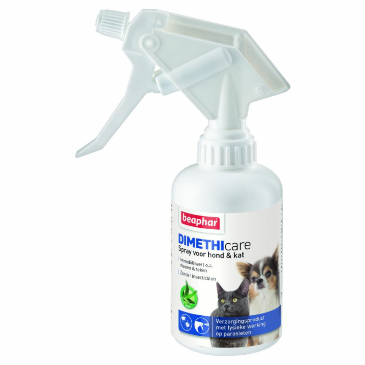 Beaphar - DIMETHIcare - Anti-flea &amp; Tick Spray - 250ml