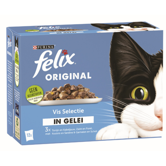 Felix - Original Fish Selection in Jelly - 12x85g