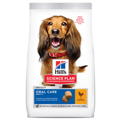 Hill's Canine - Science Plan - Dog Food - Adult Oral Care - Medium - Chicken