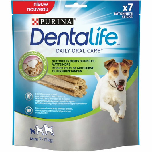 DentaLife - Kauwstaaf Small 7-12kg - 7 stuks