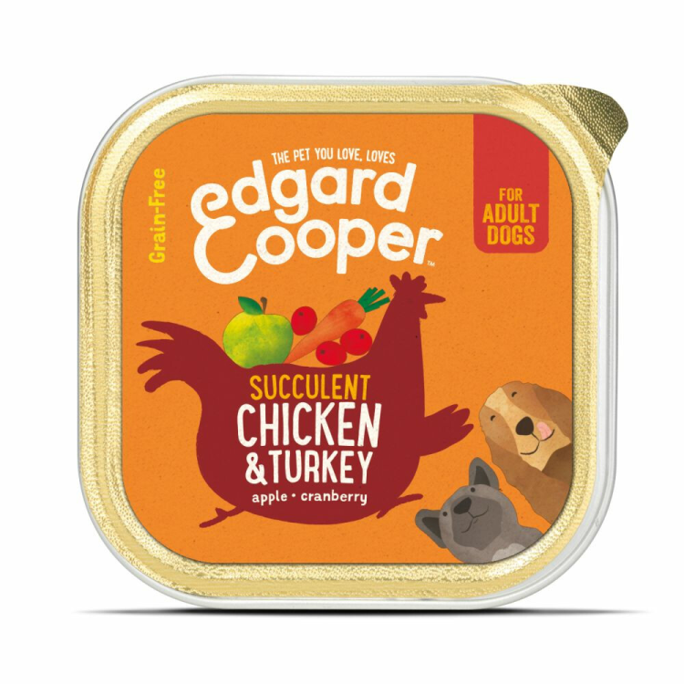 Edgard &amp; Cooper - Wanne - Frischfleisch - Huhn &amp; Truthahn - 150g