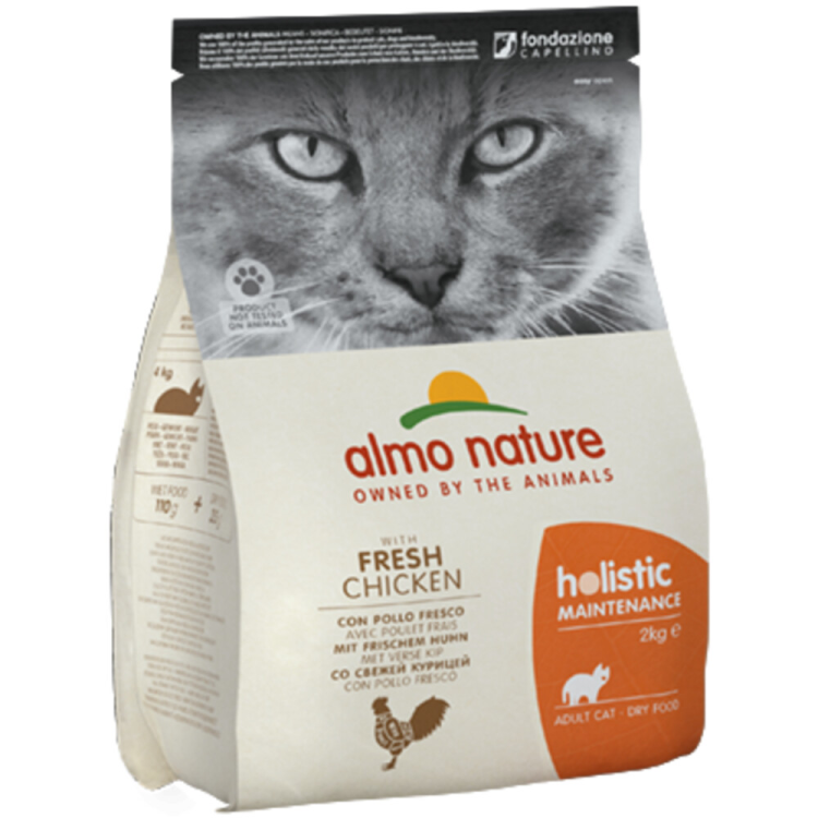 Almo Nature - Holistic Maintenance - Kattenvoer - Kip & Rijst - 2kg