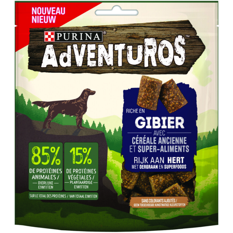 Adventuros - Hert - Hondensnacks - 90g