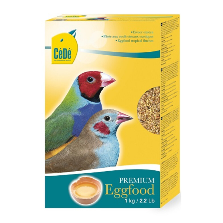 Cédé - Eivoer Exoten - Vogelvoer - 1kg